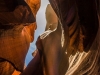 Antelope Canyon upper, vue sur le ciel