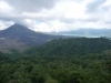 Kintamani, vue depuis la terrasse du resto !