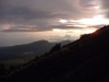 Levé sur le flanc du volcan