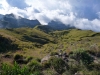 La vallée derrière la crête