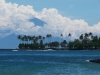 Vue sur le volcan de Bali