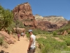 Début de la rando Angels Landing