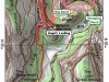 Angels Landing carte - map